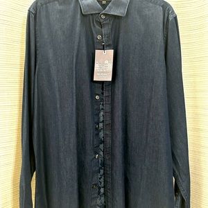 Murano Large, Slim fit dress shirt